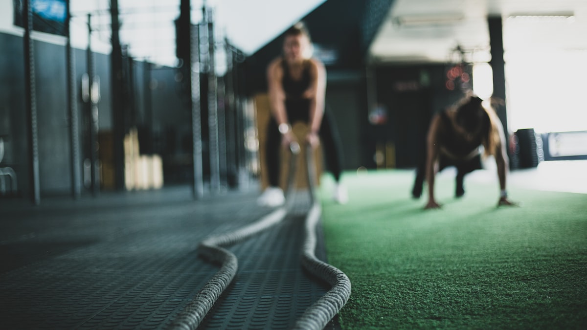 HIIT class at SURGE