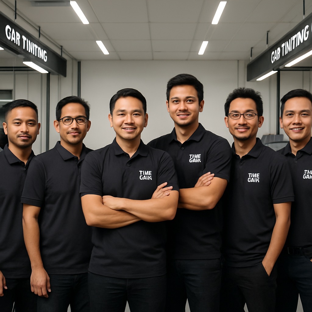 The TINTHAUS team — 6 certified installers