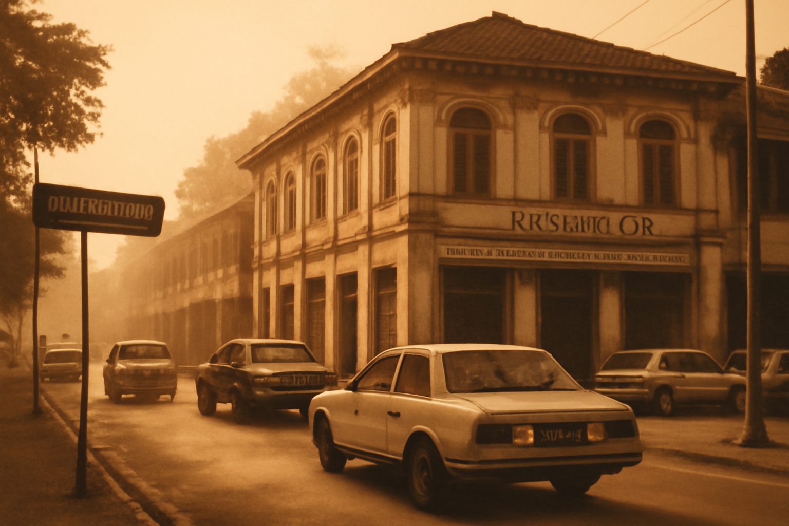 Jalan Ampang, Kuala Lumpur, 1987