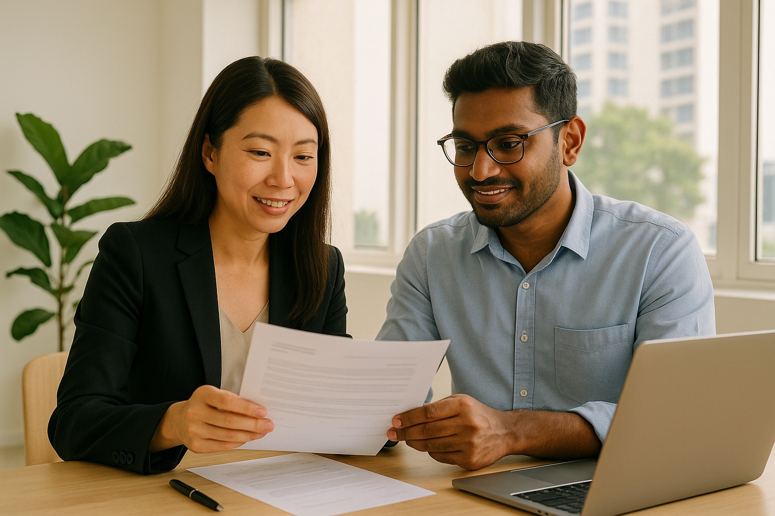 Wei Lin Tan and Rahul Nair, ascent. founders